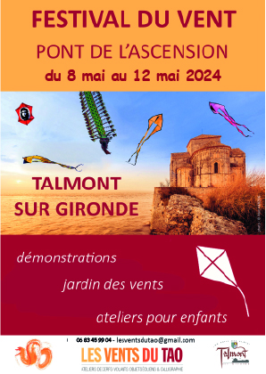 Affiche Festival du vent Talmont-sur-Gironde 2024